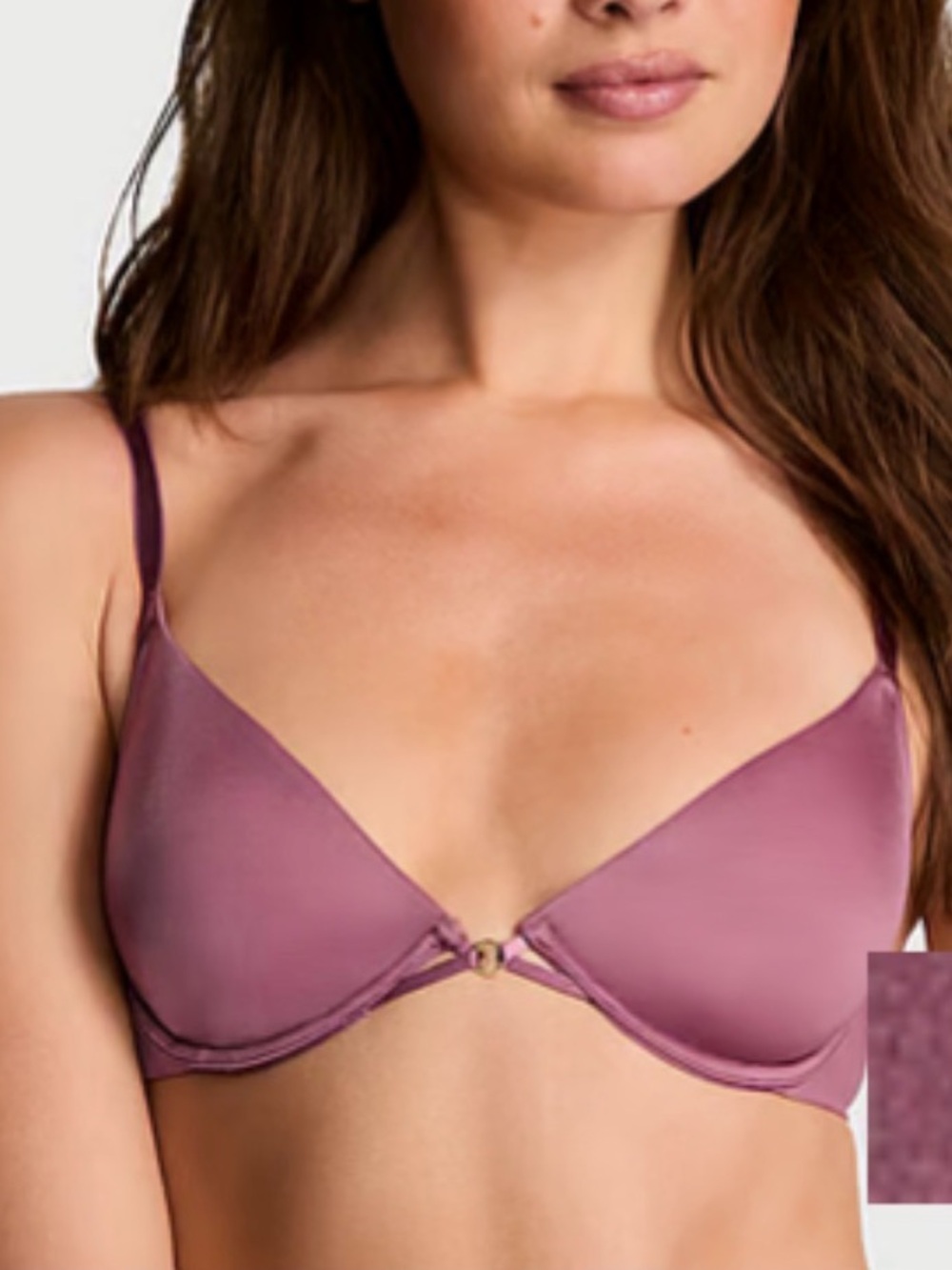 Victoria's Secret Very Sexy Unlined Purple Vapor Underwire Bra 32DD